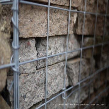 Jaula soldada de la piedra de Gabion, proveedor de Gabion de Stone Cage